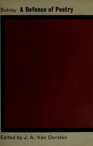 Sidney: A Defense of Poetry