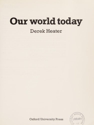Our World Today