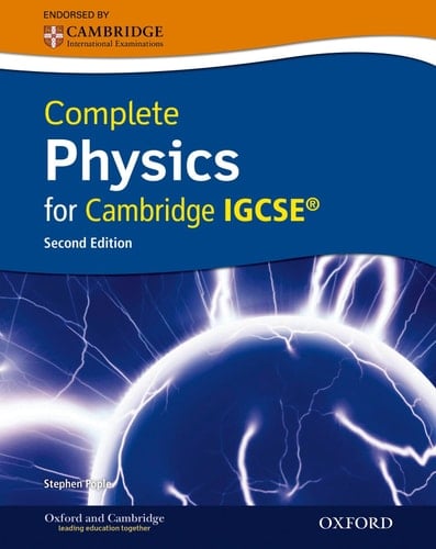 Complete Physics for Cambridge IGCSERG with CD-ROM (Second Edition)