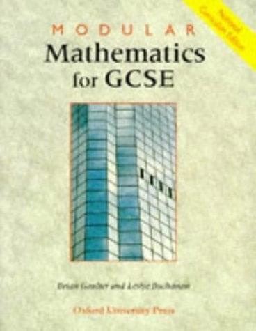 Modular Mathematics for GCSE: National Curriculam Edition