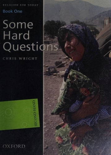 Religion for Today Book 1: Some Hard Questions: Some Hard Questions Bk.1