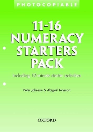 11-16 Numeracy