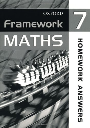Framework Maths: Homework Answer Book Year 7