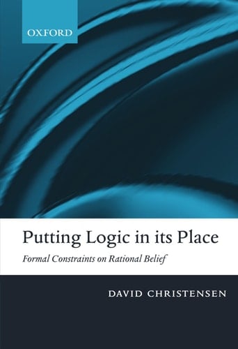 Putting Logic in Its Place: Formal Constraints on Rational Belief
