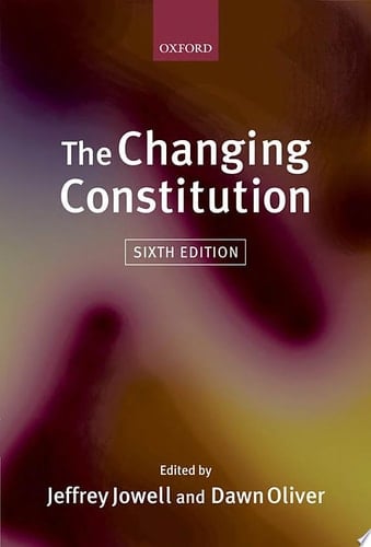 The Changing Constitution