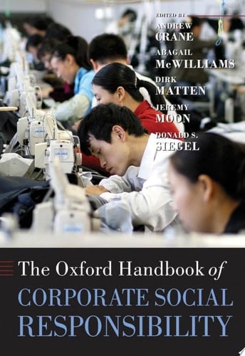 The Oxford Handbook of Corporate Social Responsibility (Oxford Handbooks)