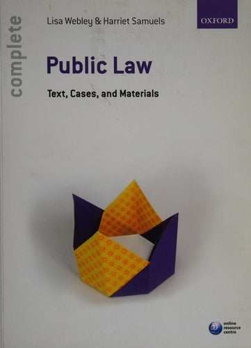 Complete Public Law: Text, Cases, and Materials