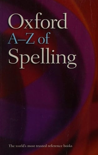 Oxford A-Z of Spelling
