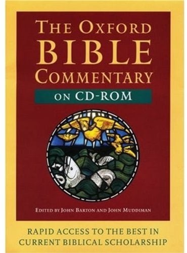 The Oxford Bible Commentary Version 1.0 on CD-ROM