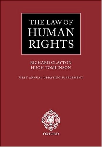 The Law of Human Rights: First Annual Updating Supplement (Law of Human Rights Series)