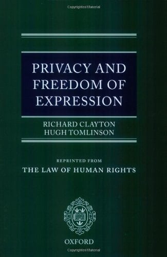 Privacy and Freedom of Expression