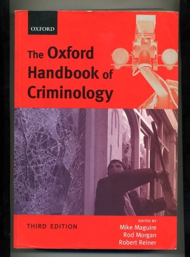The Oxford Handbook of Criminology