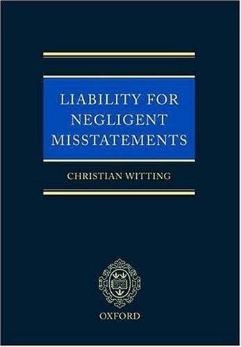 Liability for Negligent Misstatements