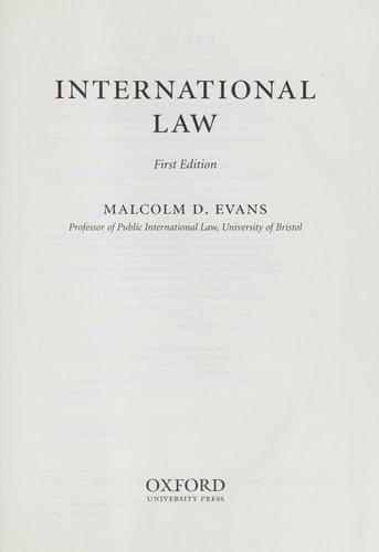 International Law