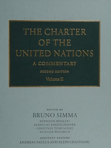 The Charter of the United Nations: A Commentary