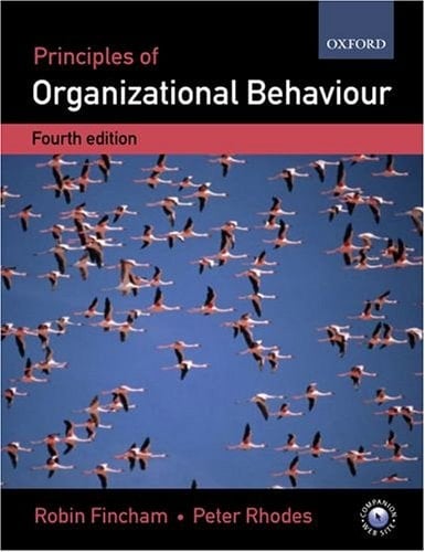 Organizational Behaviour