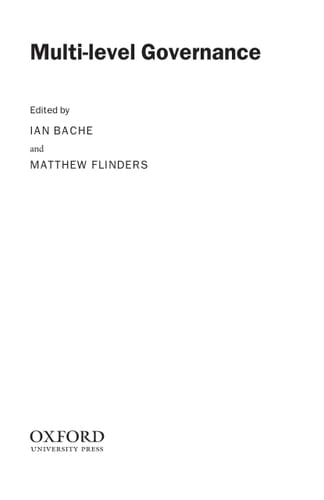 Multi-level Governance