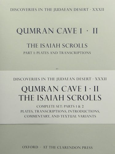 Discoveries in the Judaean Desert XXXII: Qumran Cave 1.II: The Isaiah Scrolls: Part 1 and 2 (set) (Discoveries in the Judaean Desert)