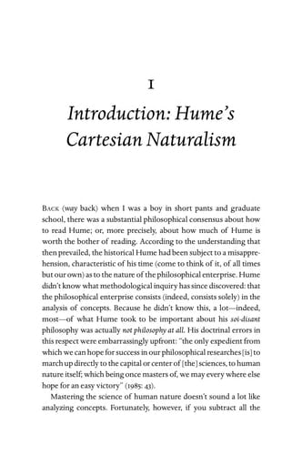 Hume Variations (Lines of Thought)