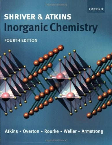 Inorganic Chemistry by Duward Shriver (2006) Paperback