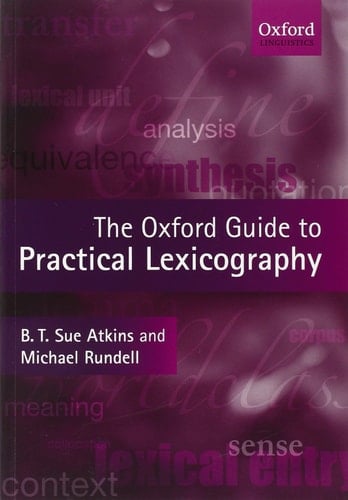 The Oxford Guide to Practical Lexicography