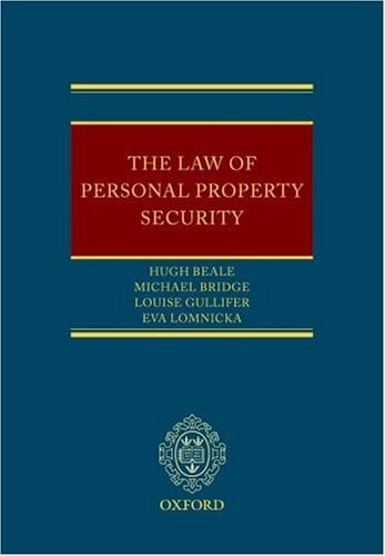 The Law of Personal Property Security