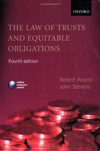 The Law of Trusts and Equitable Obligations