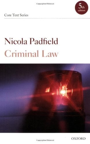 Criminal Law (Core Texts Series)