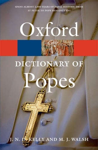 A Dictionary of Popes (Oxford Quick Reference)