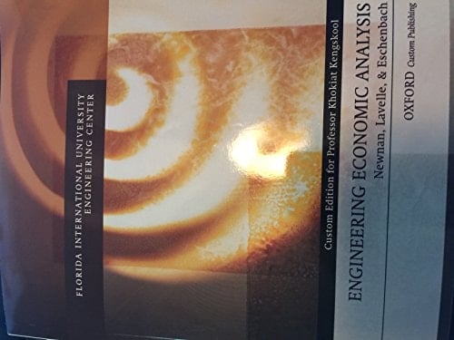 Engineering Economic Analysis