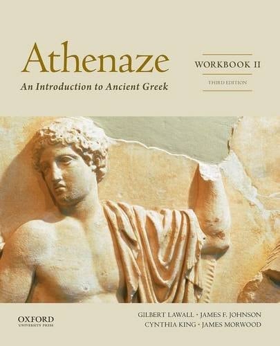 Athenaze Workbook II: An Introduction to Ancient Greek
