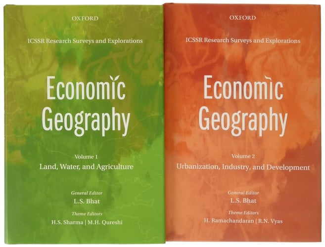 ICSSR Research Surveys and Explorations: Economic Geography, Volumes 1 & 2