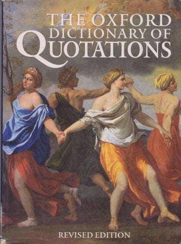 Oxford Dictionary of Quotations