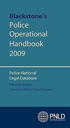 Blackstone's Police Operational Handbook 2009