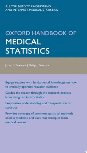 Oxford Handbook of Medical Statistics (Oxford Medical Handbooks)