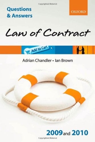 Q & A Law of Contract 2009 and 2010 (Blackstone's Law Questions and Answers)