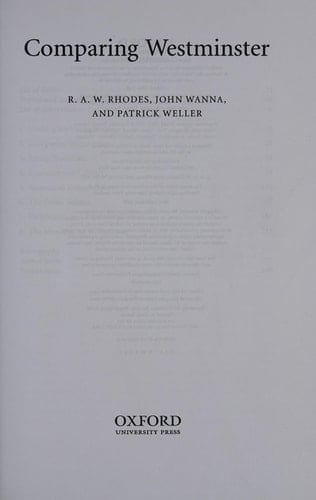 Comparing Westminster