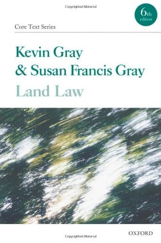 Land Law (Core Texts Series)