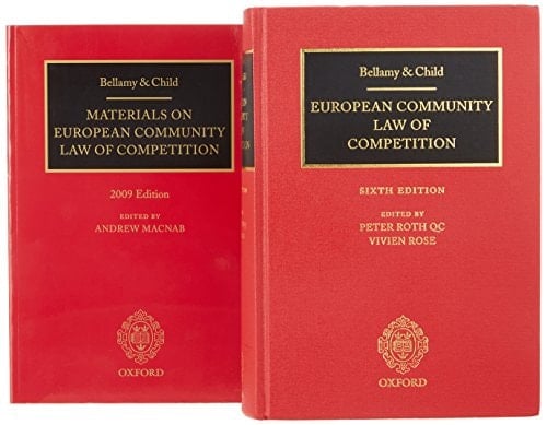 Bellamy & Child: European Community Law of Competition