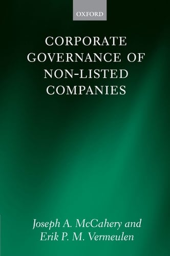 Corporate Governance of Non-Listed Companies