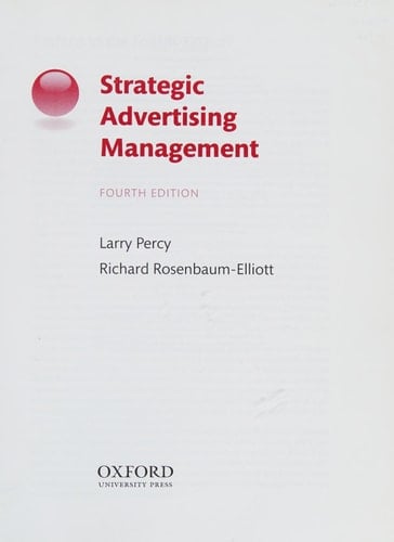 Strategic Advertising Management