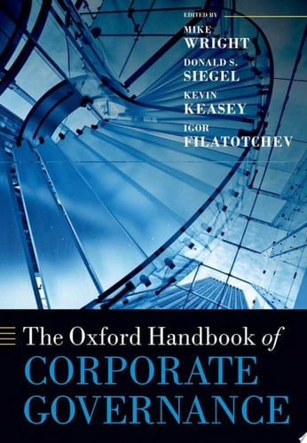 The Oxford Handbook of Corporate Governance (Oxford Handbooks)