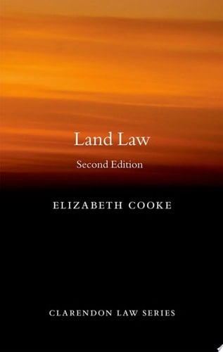 Land Law (Clarendon Law Series)