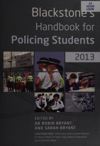 Blackstone's Handbook for Policing Students 2013