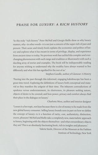 Luxury: A Rich History