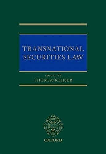 Keijser, T: Transnational Securities Law
