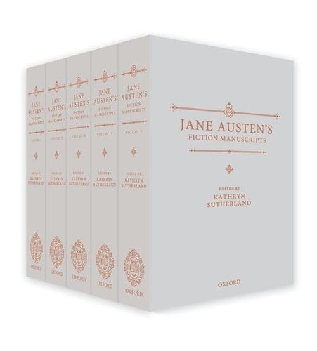 Jane Austen's Fiction Manuscripts: 5-volume set