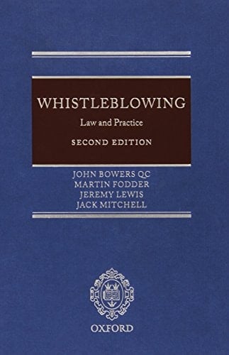 Whistleblowing: Law and Practice