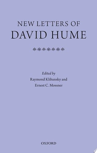 New Letters of David Hume