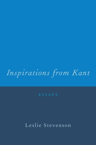 Inspirations from Kant: Essays